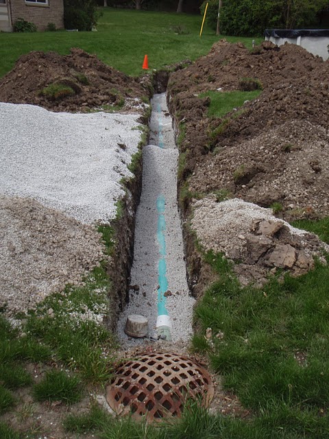 This PVC requires 4" of stone underneath and 12" on top to ensure stability. - Bob's Grading Muskego